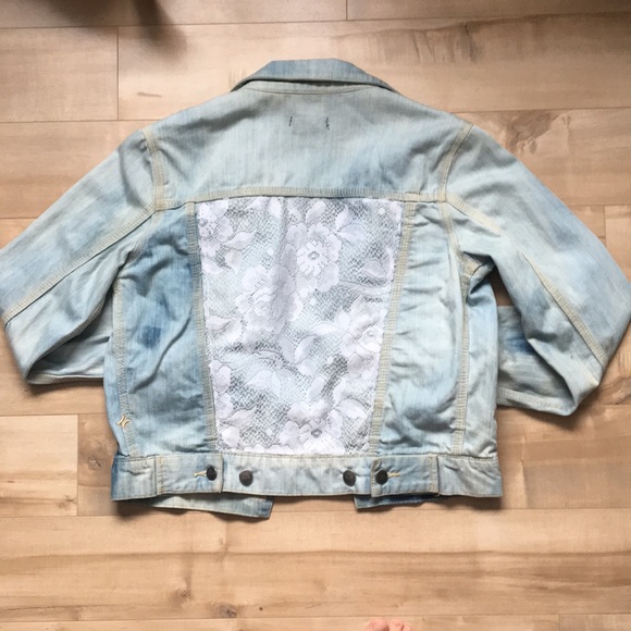 Hurley Jean Jacket with Lace - Picture 2 of 5
